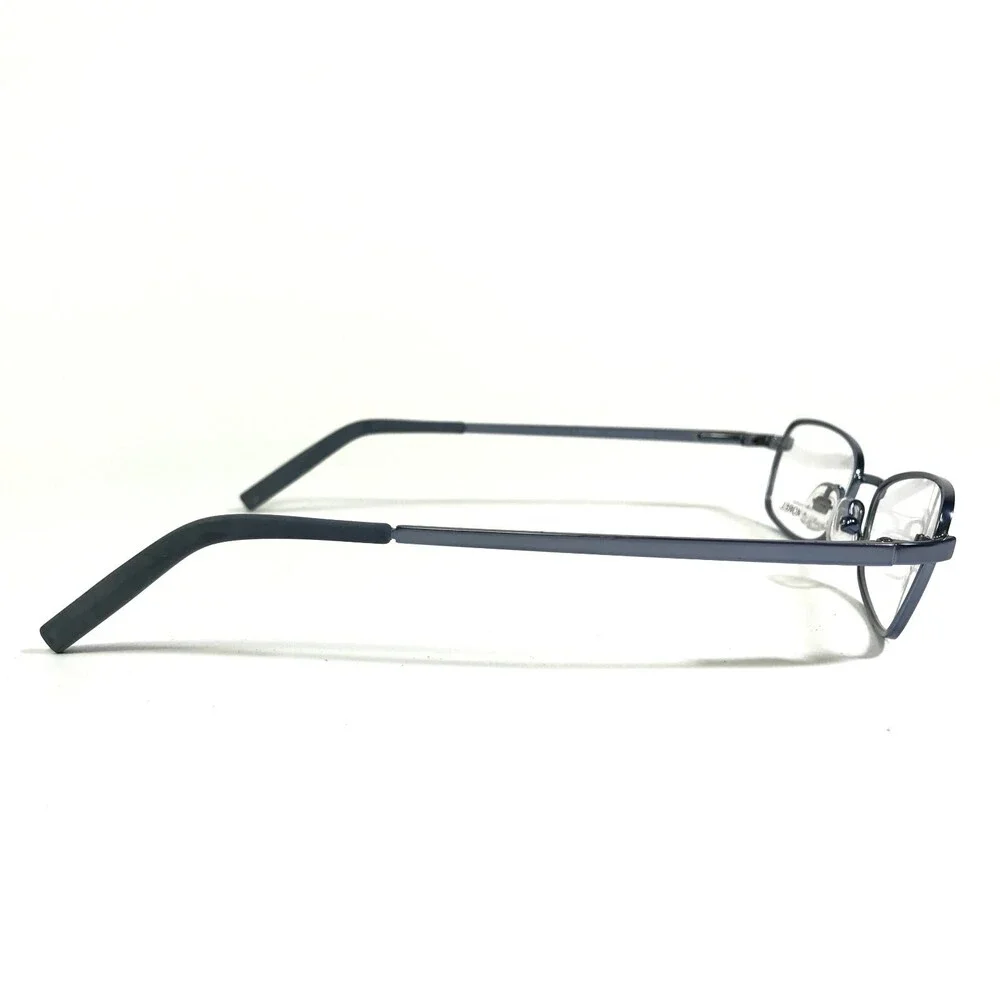 Morel T0B 5917 Eyeglasses Frames Blue Rectangular Cat Eye Full Rim 50-18-135
